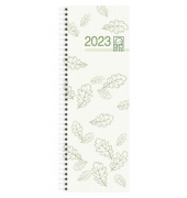 Buchkalender Vormerkbuch 718-0700 1Woche/1Seite 10,5x29,7cm 2024 Recycling