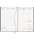 Buchkalender 766-0701, Recycling, farbig sortiert, 1 Woche / 2 Seiten, 14,6x21cm (A5), 2025