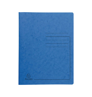 Spiral-Schnellhefter 1128 A4 blau 355g Karton kaufmännische Heftung bis 300 Blatt