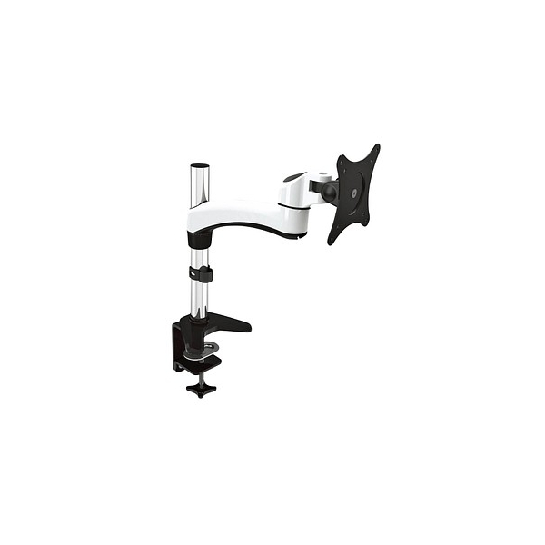 4048695100021 - Monitor-Halterung 120 TK JI-ME120TK weiß schwarz für 1 Monitor Tischklemme 4048695100021 - Monitor-Halterung 120 TK JI-ME120TK weiß schwarz für 1 Monitor Tischklemme