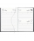 Buchkalender 873-0020, schwarz, 1 Tag / 1 Seite, 15x21cm (A5), 2025
