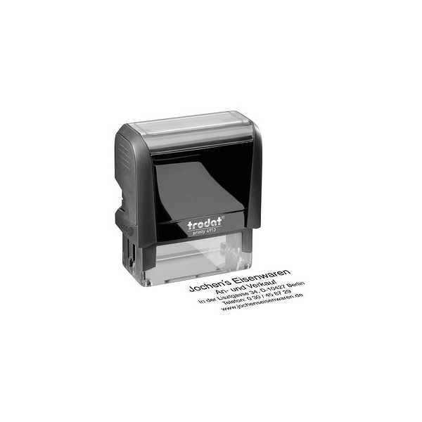 4044589177827 - Textstempel individualisierbar printy 4913 selbstfärbend schwarz ohne Logo 4044589177827 - Textstempel individualisierbar printy 4913 selbstfärbend schwarz ohne Logo