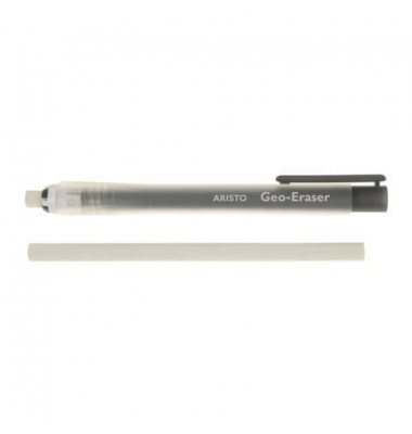Radierminenhalter Geo-Eraser schwarz-transparent AH87190