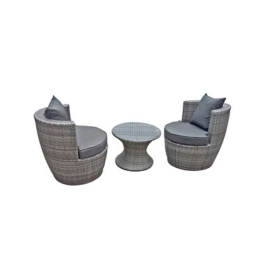 Garden Pleasure Linz Sitzgruppe grau