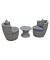 Garden Pleasure Linz Sitzgruppe grau