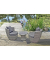 Garden Pleasure Linz Sitzgruppe grau
