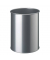 Stahlpapierkorb Business 15 Liter silber