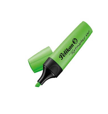 Textmarker 490, 814096, leuchtgr&uuml;n, 1-5mm Keilspitze
