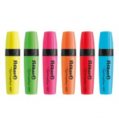Textmarker 490, 814065, Etui, 6-farbig sortiert, 1,2-5mm Keilspitze
