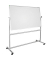 Stativdrehtafel-Whiteboard U-Act!Line, STC903, 200x100cm, lackiert, Aluminiumrahmen