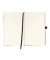 Notizbuch 11369790, schwarz, A5, blanko, 80g, 96 Blatt / 192 Seiten
