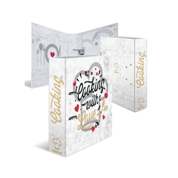 4008705196697 - Kochrezeptbuch A4 Cooking with love 4008705196697 HERMA 19669