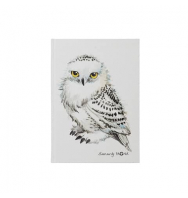 Notizbuch 26084-15, Save me, wei&szlig;, A5, punktkariert, 70g, 64 Blatt / 128 Seiten