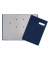 Unterschriftenmappe 24052-22, A4 5 F&auml;cher Karton blau