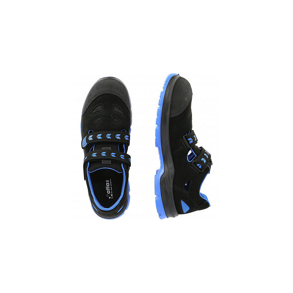 4043692266138 - Mm_unverified_brand - Atlas Sicherheitssandale sl 465 xp 20 blue esd S1P Schuhe mit Aluminiumkappe Größe 38