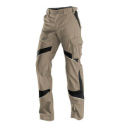 Arbeitshose ACTIVIQ, Herren, sandbraun/schwarz, Gr&ouml;&szlig;e 58