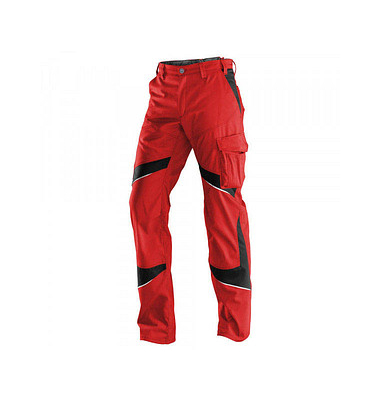 Arbeitshose ACTIVIQ, Herren, rot/schwarz, Größe 40