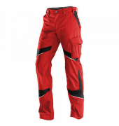 Arbeitshose ACTIVIQ, Herren, rot/schwarz, Größe 58