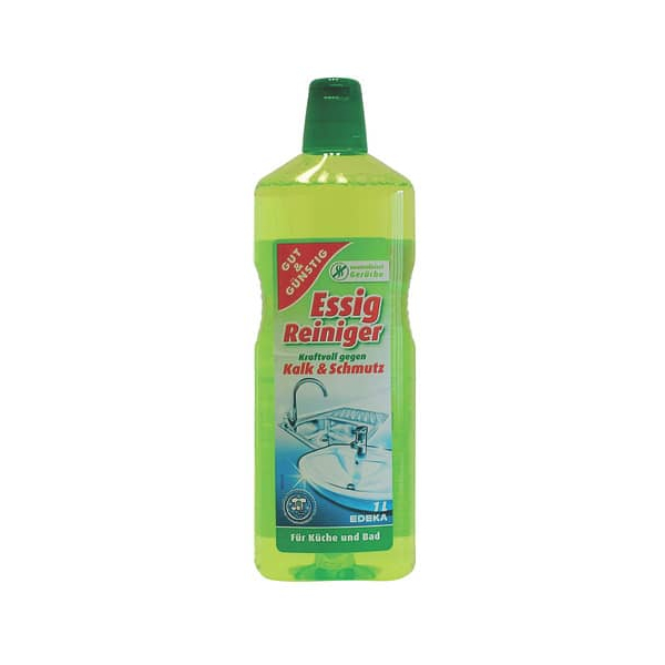 Gut und Günstig Essigreiniger 3317615, 1 Liter, Flasche 4311536937316 Gut und Günstig 1000 Milliliter