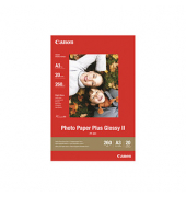Fotopapier PP-201 Plus Glossy II 2311B020, A3, für Inkjet, 27g weiß hochglänzend einseitig bedruckbar