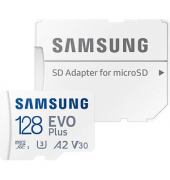 Speicherkarte EVO Plus MB-MC128KA/EU, Micro-SDXC, mit SD-Adapter, V30, bis 130 MB/s, 128 GB