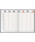 Buchkalender 7027042295, magnum, bordeaux, 1 Woche / 2 Seiten, 18,3x24cm (ca. A5), 2027