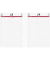 Kalendereinlage 7065900005, Timing 1, 1 Tag / 1 Seite, 148x210mm (A5), 2025