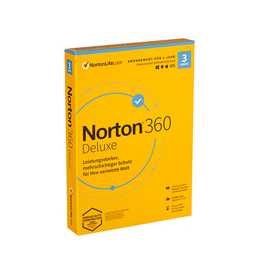 Norton 360 Deluxe 25GB 1User 3Device 12MO GENERIC