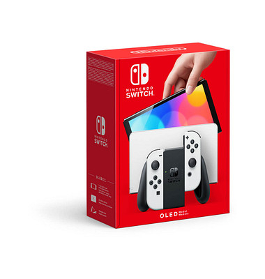 Nintendo Switch OLED Spielkonsole weiß