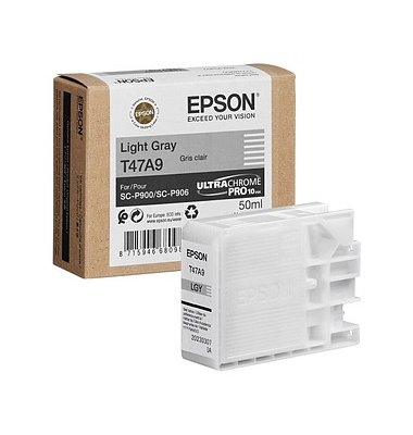 Druckerpatrone T47A9 C13T47A900 (kompatibel zu Epson T47A9), grau hell