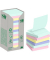 Haftnotizen R-330-1RPT-N, 76x76mm, mint/hellblau/gelb/flamingopink, quadratisch