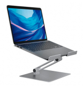 DURABLE Laptopst&auml;nder LAPTOP STAND RISE silber