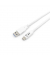 USB-Kabel 128363, 1m, USB-A auf USB-C, wei&szlig;