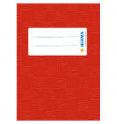 Heftumschl&auml;ge 19896 rot 10,5x14,8cm (BxH)