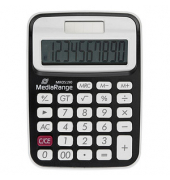 MediaRange Taschenrechner 10-st. LC-Display Solar/Bat. sw/we