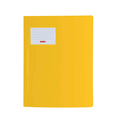Schnellhefter FACT! 102015010, A4, gelb transluzent, Polypropylen (PP), Vorderdeckel transluzent Schnellhefter FACT! 102015010, A4, gelb transluzent, Polypropylen (PP), Vorderdeckel transluzent
