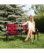 relaxdays 10026113_0 Gartenbank schwarz Metall 150,0 cm