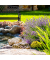 relaxdays 10026115_0 Gartenbank schwarz Metall 127,5 cm