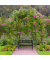 relaxdays 10026117_0 Gartenbank schwarz Metall 127,5 cm