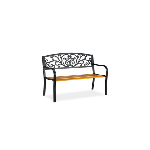 4052025309909 - Gartenbank 10030990_0 schwarzbraun Metall 1270 cm 4052025309909 relaxdays 4052025309909 - Gartenbank 10030990_0 schwarzbraun Metall 1270 cm 4052025309909 relaxdays