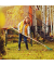 relaxdays 10030989_1254 Gartenbank braun Metall 127,0 cm