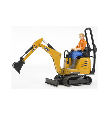 bruder JCB Mikrobagger 8010 CTS Spielzeugauto