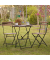 relaxdays Sitzgruppe braun