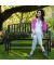 relaxdays Gartenbank 10031000_0 schwarz Metall 127,0 cm