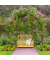 relaxdays Gartenbank 10038653_0 braun Holz 115,0 cm