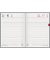 Buchkalender 7027513905, Conform, schwarz, 1 Tag / 1 Seite, 21x29,7cm (A4), 2025