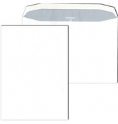 Kuvertierhülle, ohne Fenster, gummiert, C4, 90 g/m², Offset, weiß