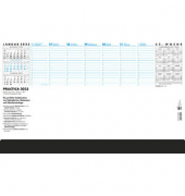 Schreibunterlage 102-1020 blau/schwarz/grau 60x37cm