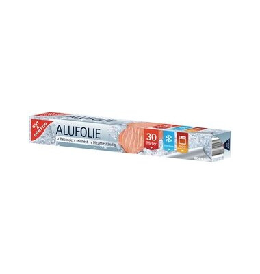 Alufolie, Karton, 30 cm x 30 m