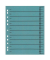 Trennblätter 9510508100 A4 hellblau 230g 